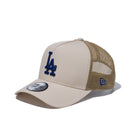 9FORTY A-Frame トラッカー ロサンゼルス・ドジャース タイプライター ベージュ - 12653733-OSFM | NEW ERA ニューエラ公式オンラインストア