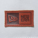 9FORTY A-Frame ダックキャンバス レザーパッチ ボックスロゴ アイボリー ブラックバイザー - 12653770-OSFM | NEW ERA ニューエラ公式オンラインストア