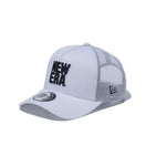 9FORTY A-Frame トラッカー スクエアニューエラ ホワイト × ブラック - 12654376-OSFM | NEW ERA ニューエラ公式オンラインストア