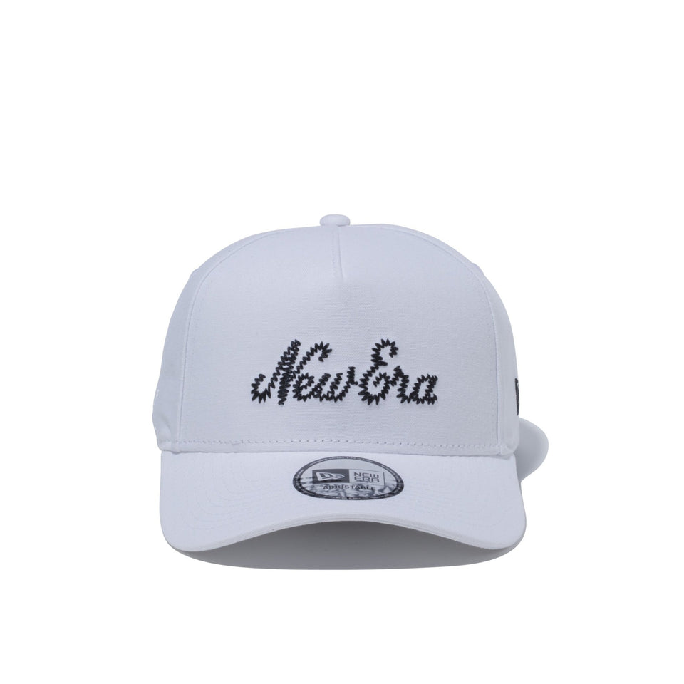 【ゴルフ】 9FORTY A-Frame ジグザグ エンブロイダリー オールドロゴ ホワイト - 12674575-OSFM | NEW ERA ニューエラ公式オンラインストア