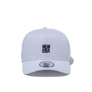 【ゴルフ】 9FORTY A-Frame レーザーパフォーテッド スクエアロゴ ホワイト - 12674586-OSFM | NEW ERA ニューエラ公式オンラインストア