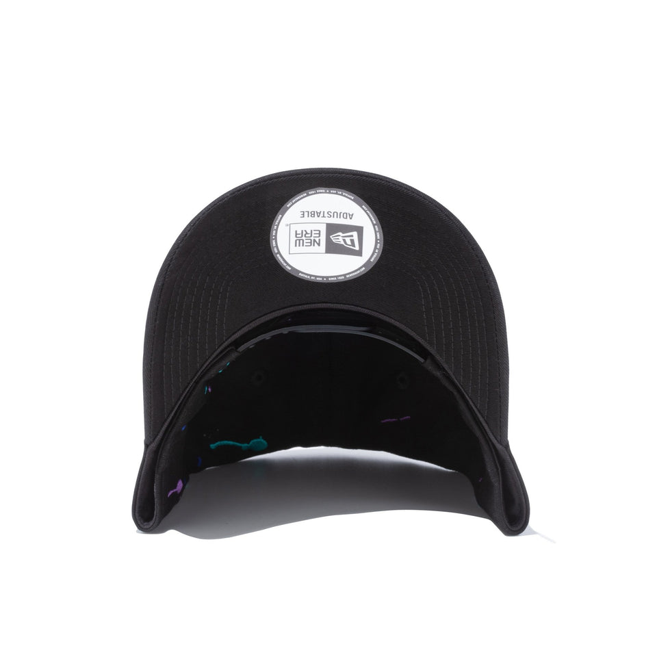 9FORTY A-Frame ニューヨーク・ヤンキース スプラッシュエンブロイダリー ブラック - 12853926-OSFM | NEW ERA ニューエラ公式オンラインストア