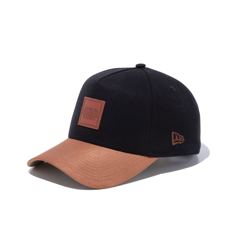 Newera 9forty ロサンゼルスドジャース スウェードレザー キャップ