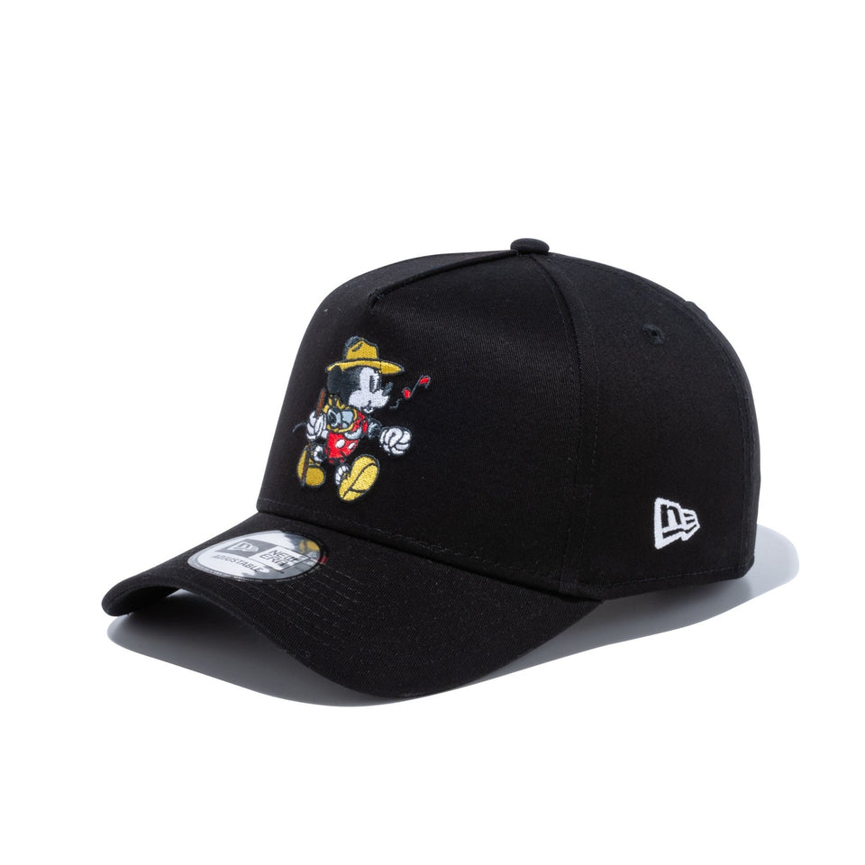 9FORTY A-Frame ディズニー ミッキーマウス ブラック 【ニューエラ アウトドア】 - 12854370-OSFM | NEW ERA ニューエラ公式オンラインストア