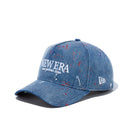 【ゴルフ】 9FORTY A-Frame スプラッシュペイント ホワイトデニム - 12855117-OSFM | NEW ERA ニューエラ公式オンラインストア