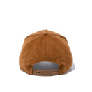 【ゴルフ】 9FORTY A-Frame マイクロコーデュロイ ウーブンパッチ ブラウン - 12855133-OSFM | NEW ERA ニューエラ公式オンラインストア