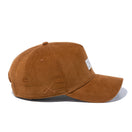 【ゴルフ】 9FORTY A-Frame マイクロコーデュロイ ウーブンパッチ ブラウン - 12855133-OSFM | NEW ERA ニューエラ公式オンラインストア