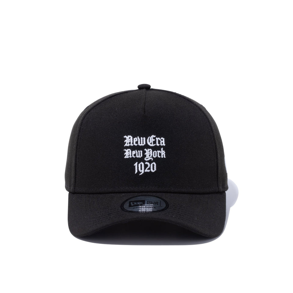 9FORTY A-Frame ロゴバリエーション ブラック - 12884792-OSFM | NEW ERA ニューエラ公式オンラインストア