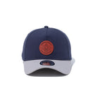 9FORTY A-Frame ダックキャンバス レザーパッチ ネイビー 【ニューエラ アウトドア】 - 13058926-OSFM | NEW ERA ニューエラ公式オンラインストア