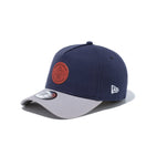 9FORTY A-Frame ダックキャンバス レザーパッチ ネイビー 【ニューエラ アウトドア】 - 13058926-OSFM | NEW ERA ニューエラ公式オンラインストア