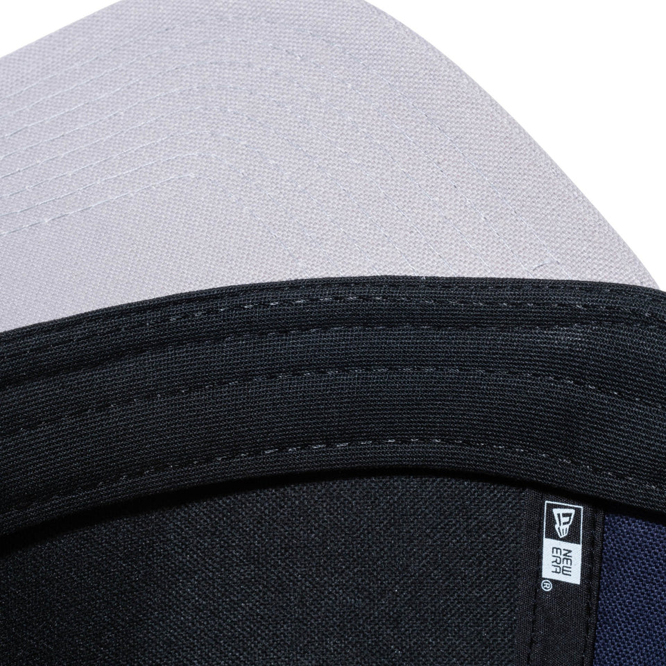9FORTY A-Frame ダックキャンバス レザーパッチ ネイビー 【ニューエラ アウトドア】 - 13058926-OSFM | NEW ERA ニューエラ公式オンラインストア