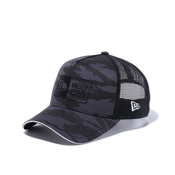NEW ERA★ニューエラ★9.0型★タイガーストライプグリーンカモ★中古良品★ 9forty-a-frame-13059040-osfm-