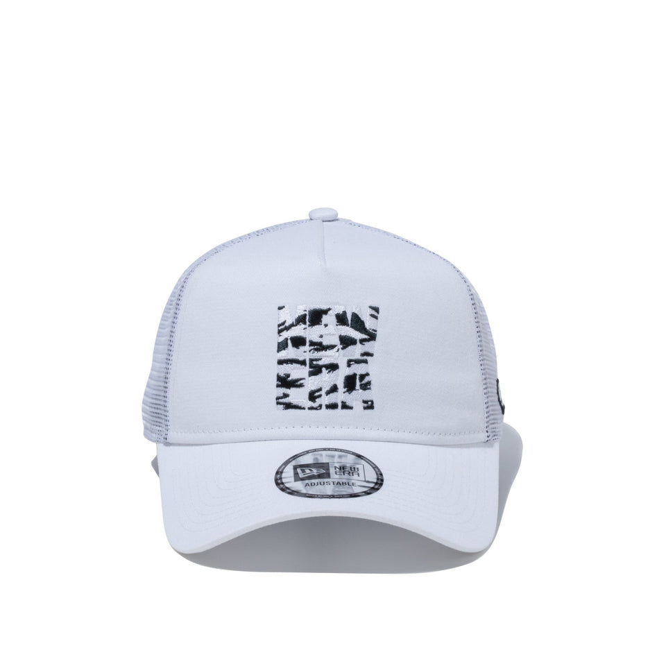 9FORTY A-Frame トラッカー スクエアニューエラ タイガーストライプカモ ホワイト - 13059200-OSFM | NEW ERA ニューエラ公式オンラインストア