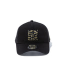 9FORTY A-Frame トラッカー スクエアニューエラ タイガーストライプカモ ブラック - 13059203-OSFM | NEW ERA ニューエラ公式オンラインストア