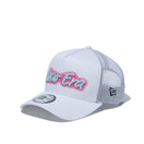 9FORTY A-Frame トラッカー スプレーロゴ ホワイト - 13059206-OSFM | NEW ERA ニューエラ公式オンラインストア