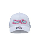 9FORTY A-Frame トラッカー スプレーロゴ ホワイト - 13059206-OSFM | NEW ERA ニューエラ公式オンラインストア