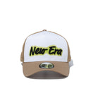 9FORTY A-Frame トラッカー スプレーロゴ カーキ - 13059207-OSFM | NEW ERA ニューエラ公式オンラインストア