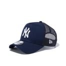 9FORTY A-Frame トラッカー タイプライター ニューヨーク・ヤンキース ネイビー - 13059219-OSFM | NEW ERA ニューエラ公式オンラインストア
