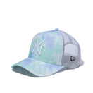 9FORTY A-Frame トラッカー タイダイ ニューヨーク・ヤンキース ブルータイダイ - 13059223-OSFM | NEW ERA ニューエラ公式オンラインストア