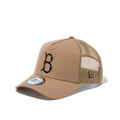 9FORTY A-Frame トラッカー クーパーズタウン ブルックリン・ドジャース カーキ - 13059269-OSFM | NEW ERA ニューエラ公式オンラインストア