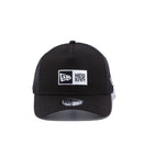 9FORTY A-Frame トラッカー ボックスロゴ ブラック × ホワイト - 13059275-OSFM | NEW ERA ニューエラ公式オンラインストア