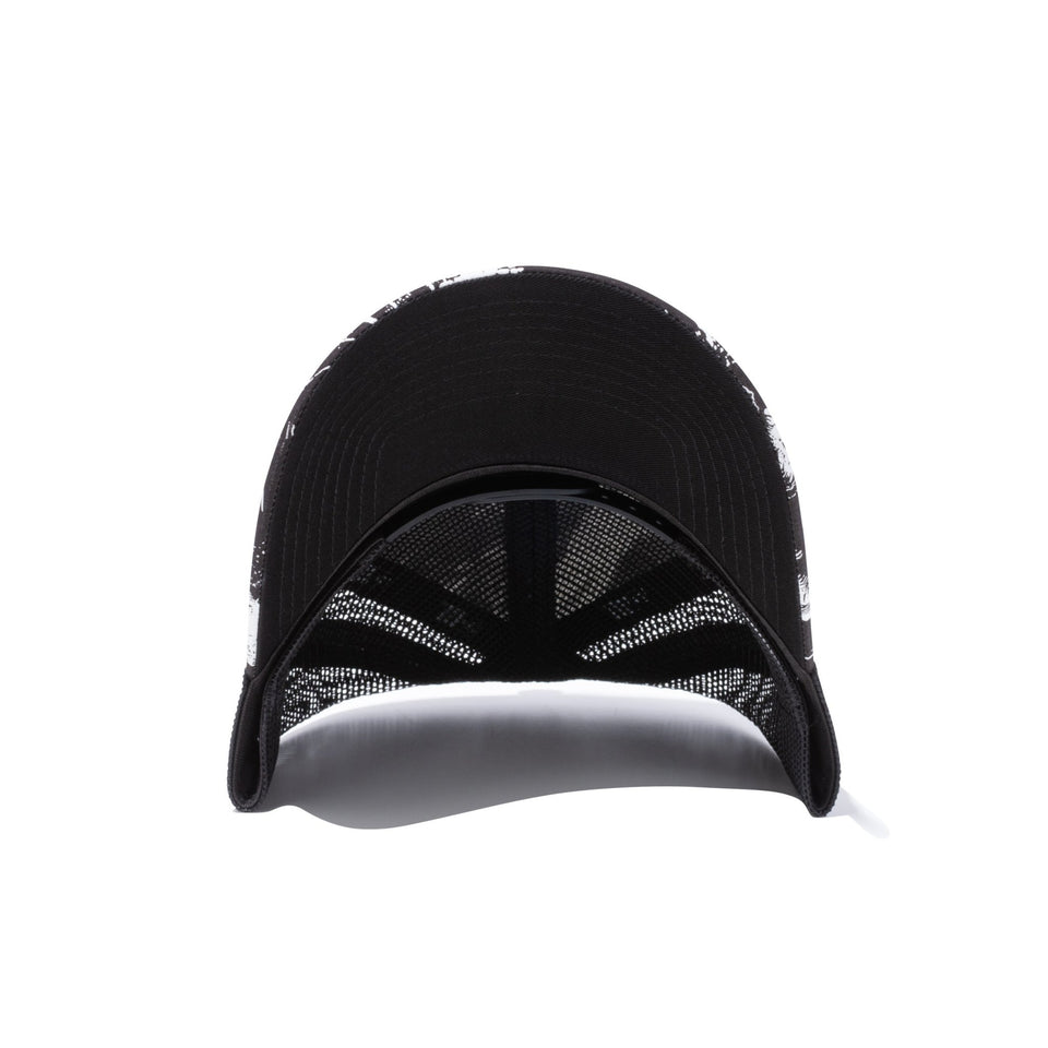 9FORTY A-Frame トラッカー アロハ ブラックアロハ - 13059281-OSFM | NEW ERA ニューエラ公式オンラインストア