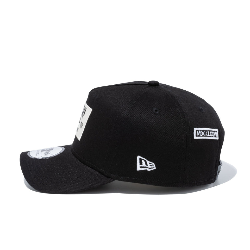 9FORTY A-Frame ミリタリー ワッペン オールオーバー ブラック - 13059286-OSFM | NEW ERA ニューエラ公式オンラインストア