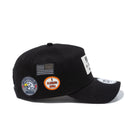 9FORTY A-Frame ミリタリー ワッペン オールオーバー ブラック - 13059286-OSFM | NEW ERA ニューエラ公式オンラインストア