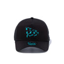 9FORTY A-Frame トラッカー 鬼滅の刃 竈門炭治郎 フラッグロゴ ブラック - 13061678-OSFM | NEW ERA ニューエラ公式オンラインストア