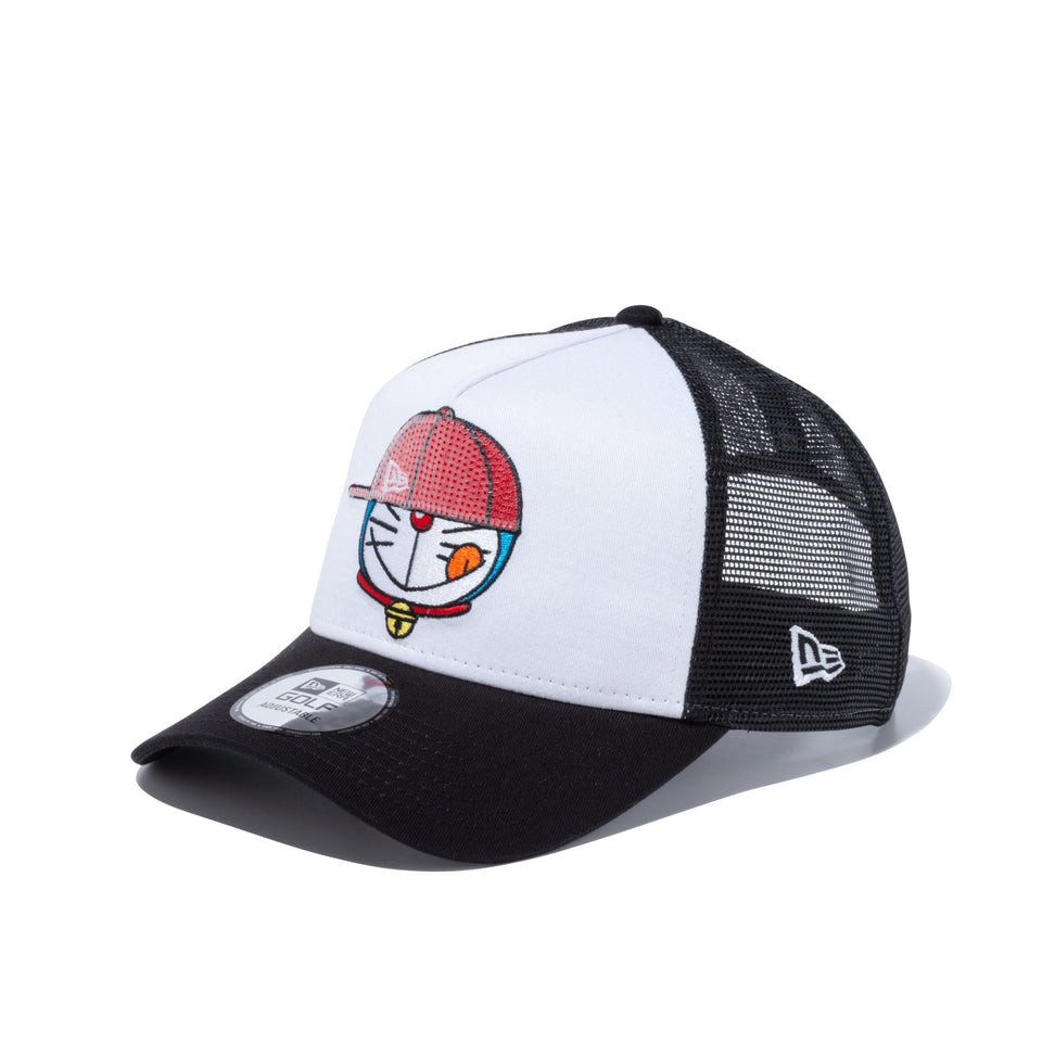 【ゴルフ】 9FORTY A-Frame トラッカー ドラえもん スパンコール ホワイト / ブラック - 13073305-OSFM | NEW ERA ニューエラ公式オンラインストア