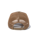 9FORTY A-Frame トラッカー スクエアニューエラロゴ カーキ × スノーホワイト カーキメッシュ - 13515889-OSFM | NEW ERA ニューエラ公式オンラインストア