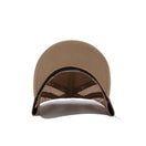 9FORTY A-Frame トラッカー スクエアニューエラロゴ カーキ × スノーホワイト カーキメッシュ - 13515889-OSFM | NEW ERA ニューエラ公式オンラインストア