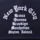 9FORTY A-Frame トラッカー 5BOROUGHTS ネイビー - 12711463-OSFM | NEW ERA ニューエラ公式オンラインストア