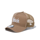 9FORTY A-Frame トラッカー ビーチ Beach カーキ - 13059279-OSFM | NEW ERA ニューエラ公式オンラインストア