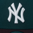 9FORTY A-Frame Beef and Broccoli ニューヨーク・ヤンキース ダークグリーン バーントウッドバイザー - 13750638-OSFM | NEW ERA ニューエラ公式オンラインストア