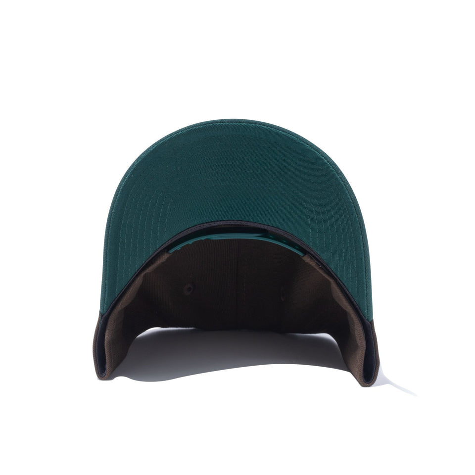 9FORTY A-Frame Beef and Broccoli ロサンゼルス・ドジャース ウォルナット ダークグリーンバイザー - 13750645-OSFM | NEW ERA ニューエラ公式オンラインストア