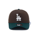 9FORTY A-Frame Beef and Broccoli ロサンゼルス・ドジャース ウォルナット ダークグリーンバイザー - 13750645-OSFM | NEW ERA ニューエラ公式オンラインストア