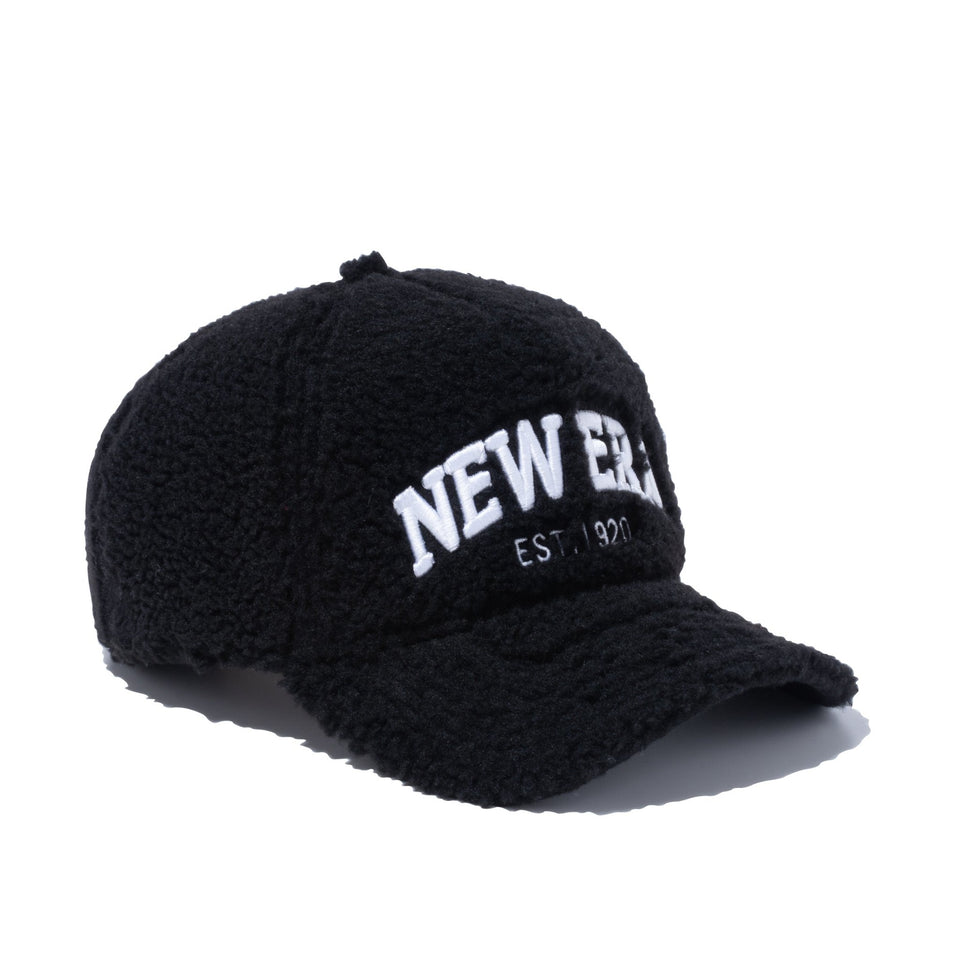 【ゴルフ】9FORTY A-Frame Boa Fleece ボアフリース アーチロゴ ブラック - 13327918-OSFM | NEW ERA ニューエラ公式オンラインストア