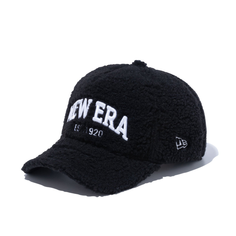 【ゴルフ】9FORTY A-Frame Boa Fleece ボアフリース アーチロゴ ブラック - 13327918-OSFM | NEW ERA ニューエラ公式オンラインストア