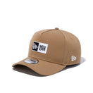 9FORTY A-Frame Box Logo ボックスロゴ カーキ - 13328295-OSFM | NEW ERA ニューエラ公式オンラインストア