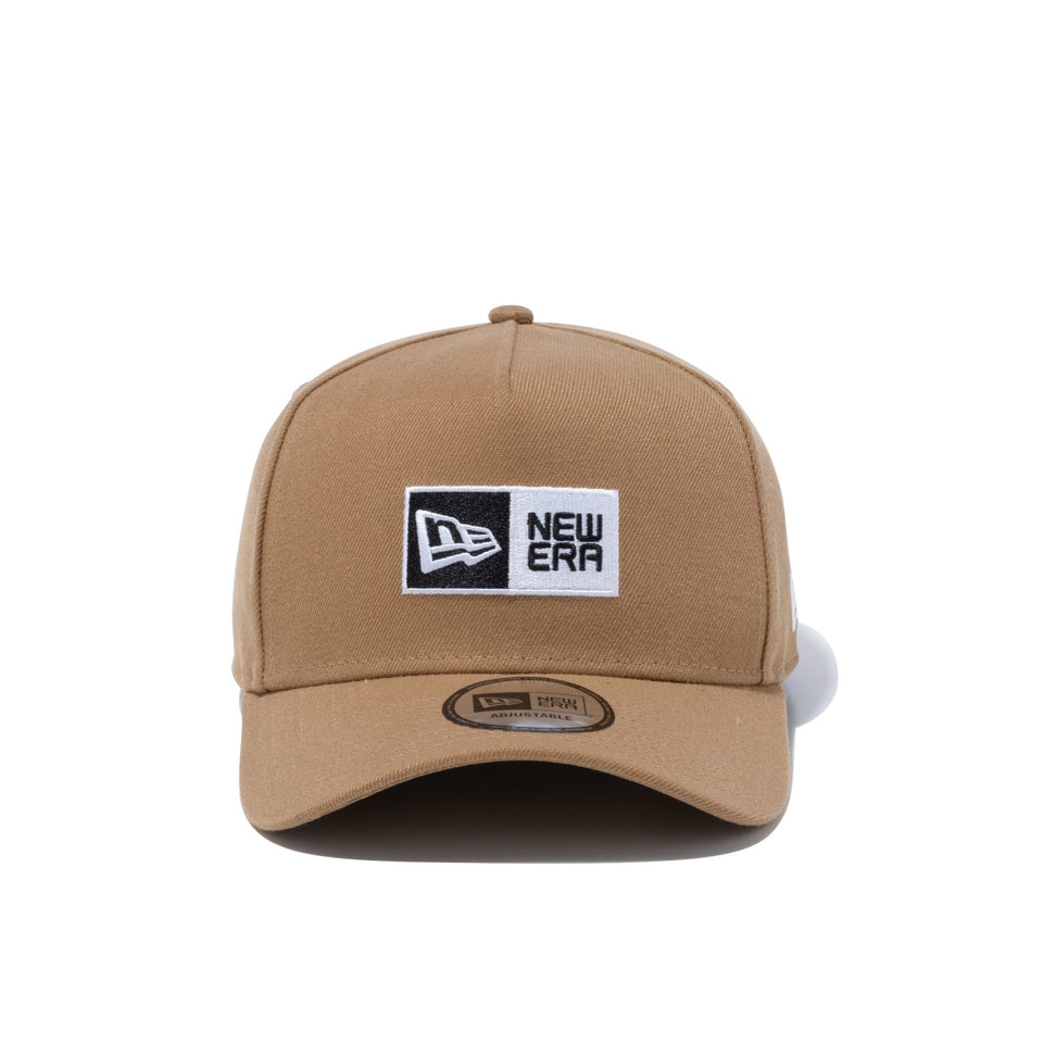 9FORTY A-Frame Box Logo ボックスロゴ カーキ - 13328295-OSFM | NEW ERA ニューエラ公式オンラインストア