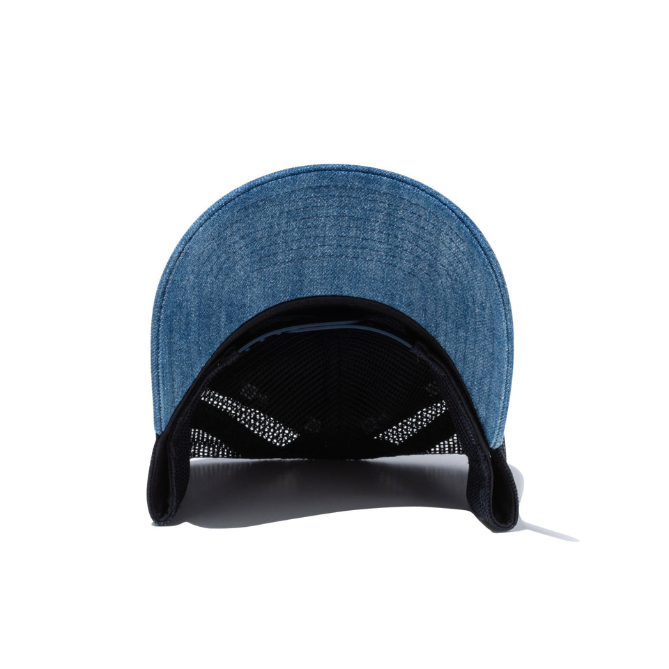 9FORTY A-Frame トラッカー Box Logo ボックスロゴ ウォッシュドデニム - 13515948-OSFM | NEW ERA ニューエラ公式オンラインストア