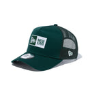 9FORTY A-Frame トラッカー Box Logo ボックスロゴ ダークグリーン - 13515951-OSFM | NEW ERA ニューエラ公式オンラインストア