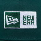 9FORTY A-Frame トラッカー Box Logo ボックスロゴ ダークグリーン - 13515951-OSFM | NEW ERA ニューエラ公式オンラインストア