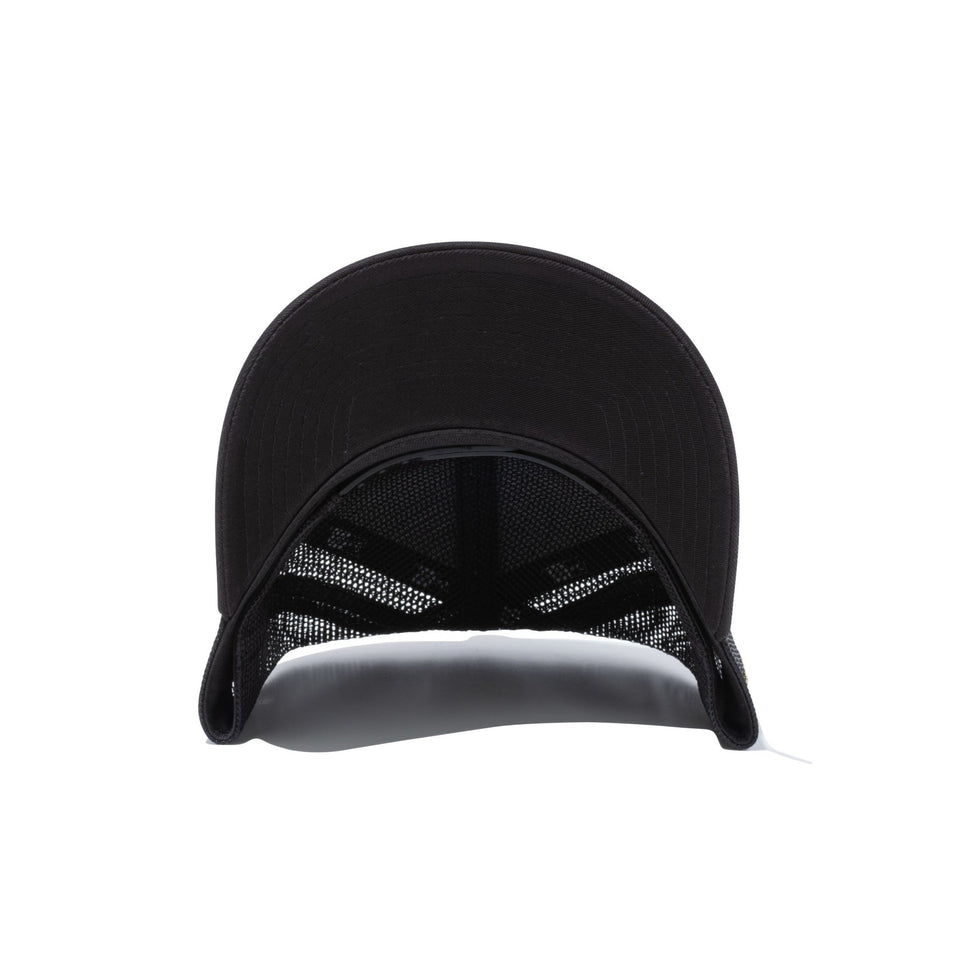 9FORTY A-Frame トラッカー Box Logo ボックスロゴ ブラック × ゴールド - 13515952-OSFM | NEW ERA ニューエラ公式オンラインストア