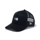 9FORTY A-Frame トラッカー Box Logo ボックスロゴ ウーブンパッチ ブラック - 14109744-OSFM | NEW ERA ニューエラ公式オンラインストア