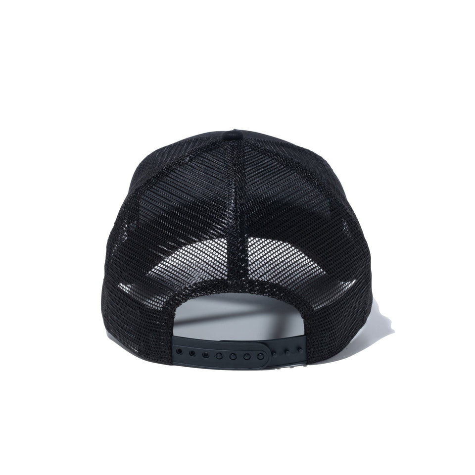 9FORTY A-Frame トラッカー Box Logo ボックスロゴ ウーブンパッチ ブラック - 14109744-OSFM | NEW ERA ニューエラ公式オンラインストア