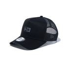 9FORTY A-Frame トラッカー Box Logo ボックスロゴ ブラック/ブラック - 14109750-OSFM | NEW ERA ニューエラ公式オンラインストア