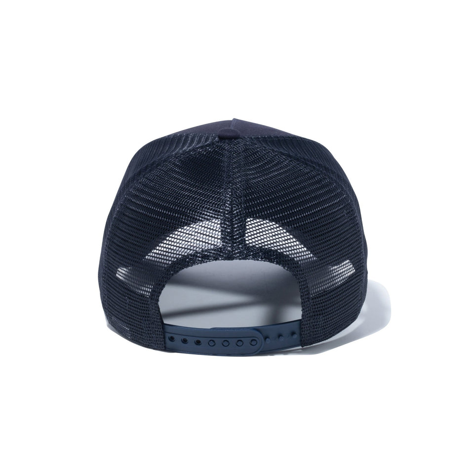 【ゴルフ】 9FORTY A-Frame トラッカー Box Logo ボックスロゴ Metal Plate ネイビー - 14109242-OSFM | NEW ERA ニューエラ公式オンラインストア