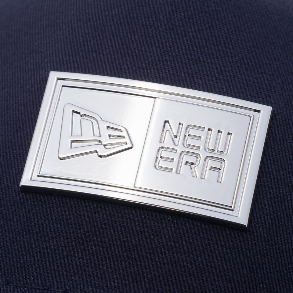 【ゴルフ】 9FORTY A-Frame トラッカー Box Logo ボックスロゴ Metal Plate ネイビー - 14109242-OSFM | NEW ERA ニューエラ公式オンラインストア